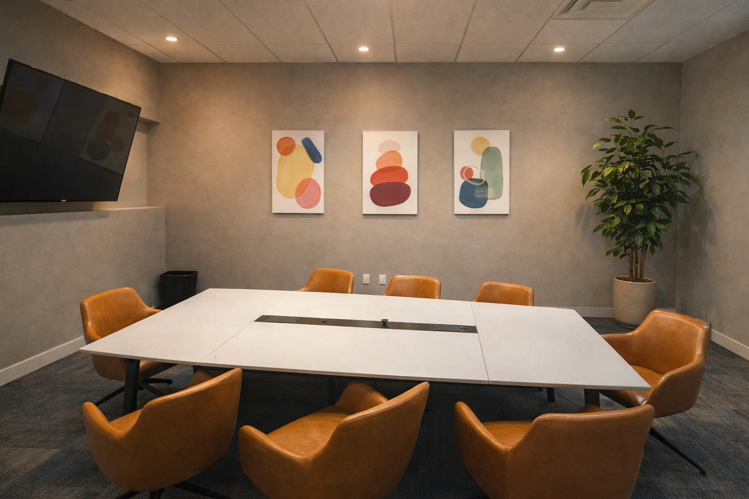 Group therapy room at Ascent Healthcare Texas
